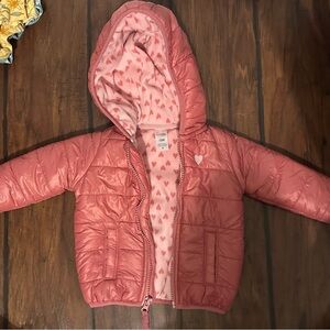 Baby Girl Carter’s Fleece Lined Puffer Jacket